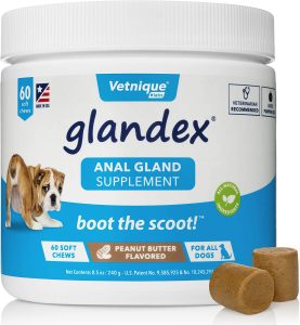 Glandex for Pets: Oral Supplement to Promote Anal Gland Health