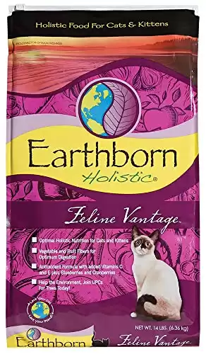 Earthborn Holistic Feline Vantage Natural Dry Cat Food