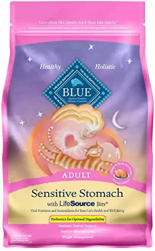 Blue Buffalo Sensitive Stomach Natural Dry Cat Food