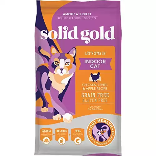 Solid Gold Indoor Formula Dry Cat Food with Superfoods